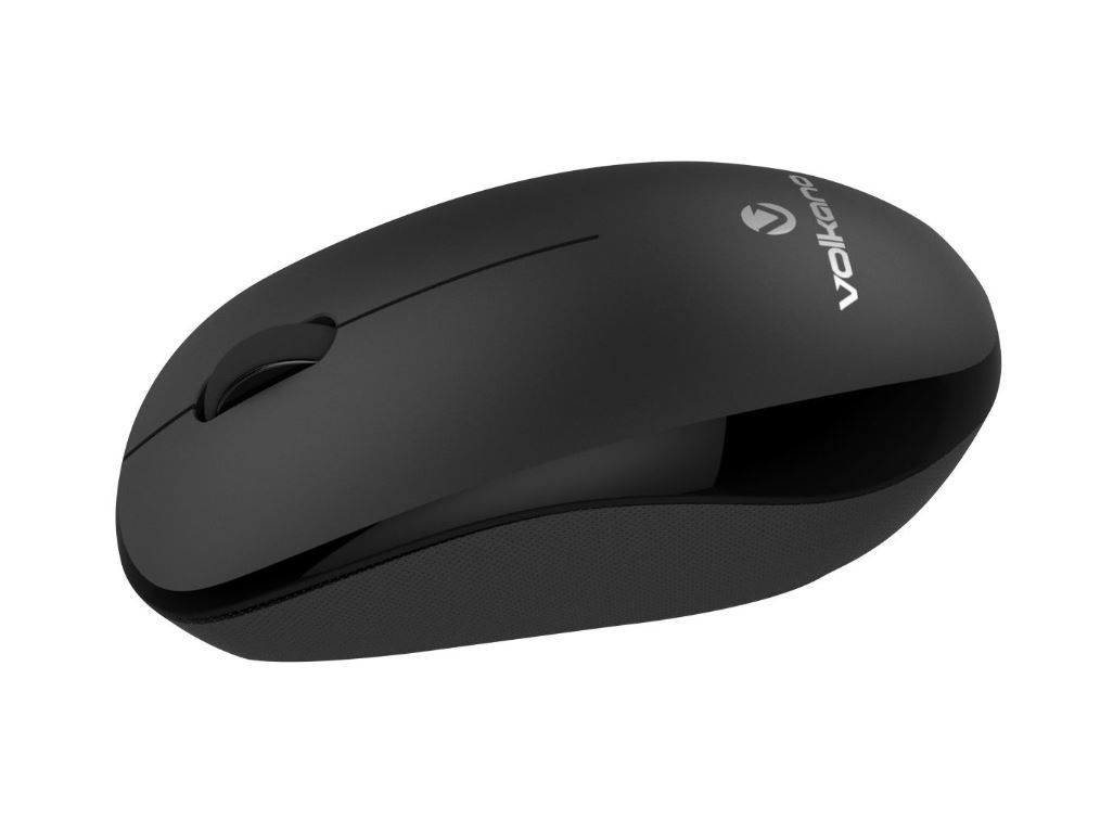 Volkano Wireless Mouse Crystal Series (Black)