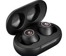 Volkano Taurus Series True Wireless Earphones with Charging Case (Black)