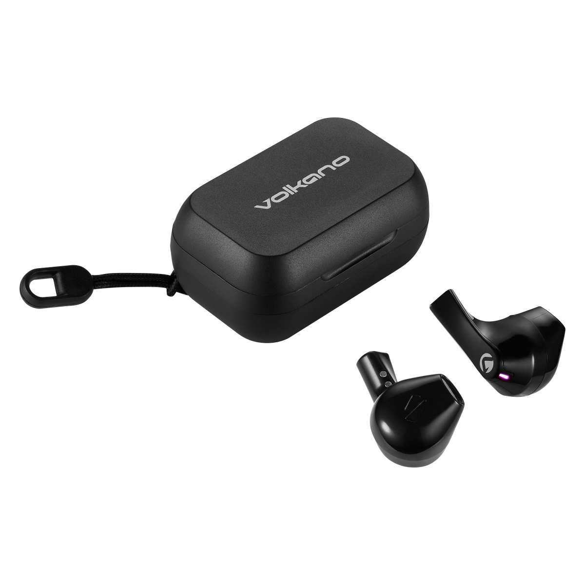 Volkano Equinox Series: True Wireless Earphones - Black