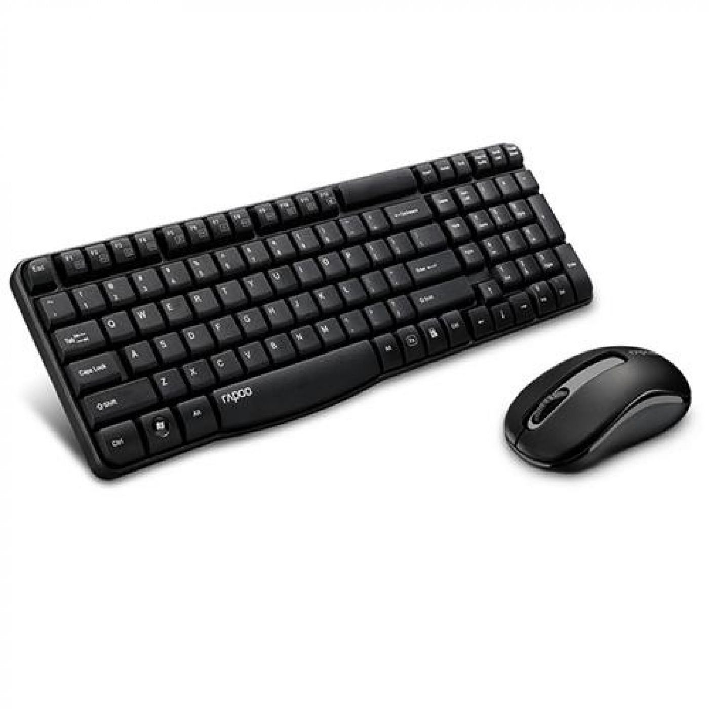 Rapoo X1800S Wireless Desktop Combo Set - Black