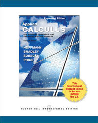 Applied Calculus for Business, Economics, and the Social and Life Sciences