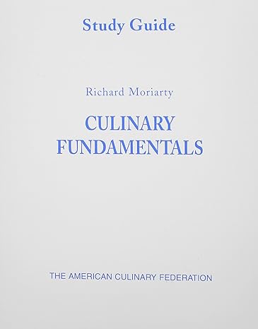 Culinary Fundamentals 