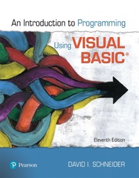 An Introduction to Programming Using Visual Basics