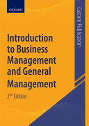 Introduction to Business Management and General Management 