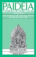Paideia The Ideals Of Greek Culture Vol3