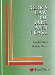 Kerr's Law of Sale and Lease