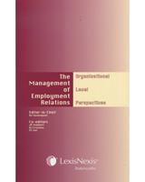 Management of Employment Relations - The Organisational Level Perspectives