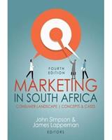 Marketing in South Africa - Consumer Landscapes: Cases and Concepts