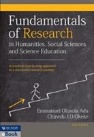 Fundamentals of Research in Humanities, Social Science and Science Education  (E-Book)
