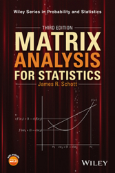 Matrix Analysis for Statistics (E-Book)
