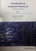 Introduction to Computer Theory with Lecturer Notes 