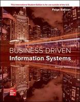 ISE Business Driven Information Systems.