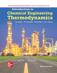 Introduction to Chemical Engineering Thermodynamics (E-Book)