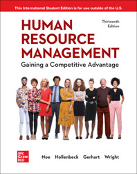 Human Resource Management: Gaining a Competitive Advantage 13th ISE