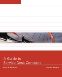 A Guide to Service Desk Concepts (E-Book)