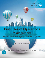 Principles of Operations Management: Sustainability and Supply Chain Management, Enhanced (E-Book)