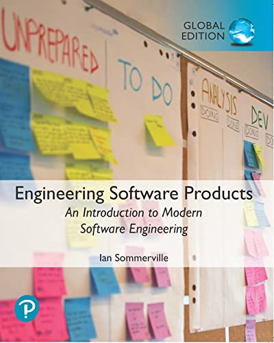 Engineering Software Products: an Introduction to Modern Software Engineering
