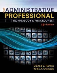 The Administrative Professional: Technology and Procedures