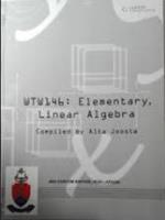 Elementary Linear Algebra Custom