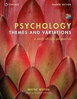 Psychology Themes and Variations: A South African Perspective