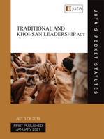 Traditional and Khoi-San Leadership Act 3 of 2019