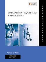 Employment Equity Act 55 of 1998 and Regulations