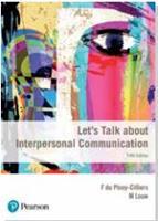 Let's Talk About Interpersonal Communication