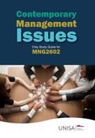 Contemporary Management (E-Book)
