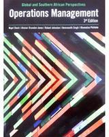 Operations Management: Global and Southern African Perspectives (E-Book)