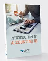Introduction to Accounting 1B
