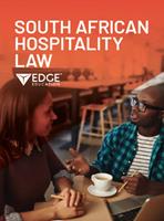South African Hospitality Law  (E-Book)