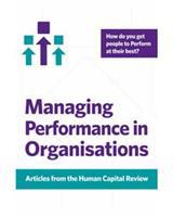 Managing Performance in Organisations