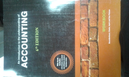 An Introduction to Accounting Workbook (OLD EDITION)