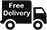 Free delivery truck image